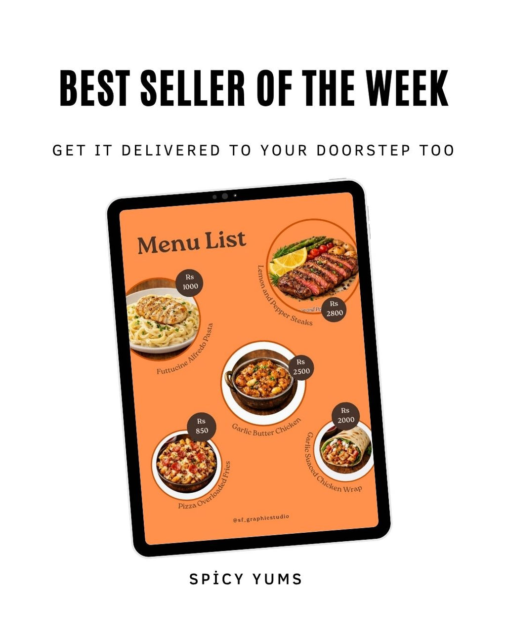 Restaurant Menu Canva Template — Editable & Print-Ready