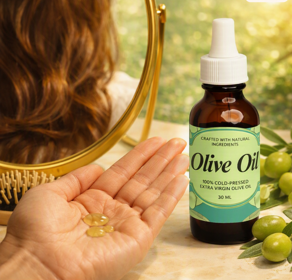 Olive Oil Product Label Template | Canva Editable | 30ml Bottle Design